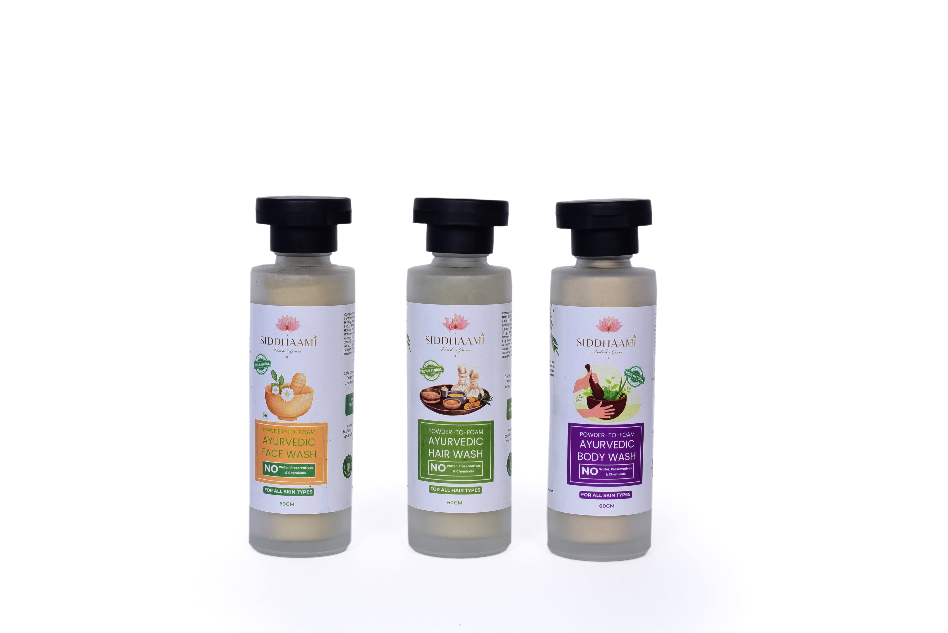 COMBO 100% SATTVIC POWDERS