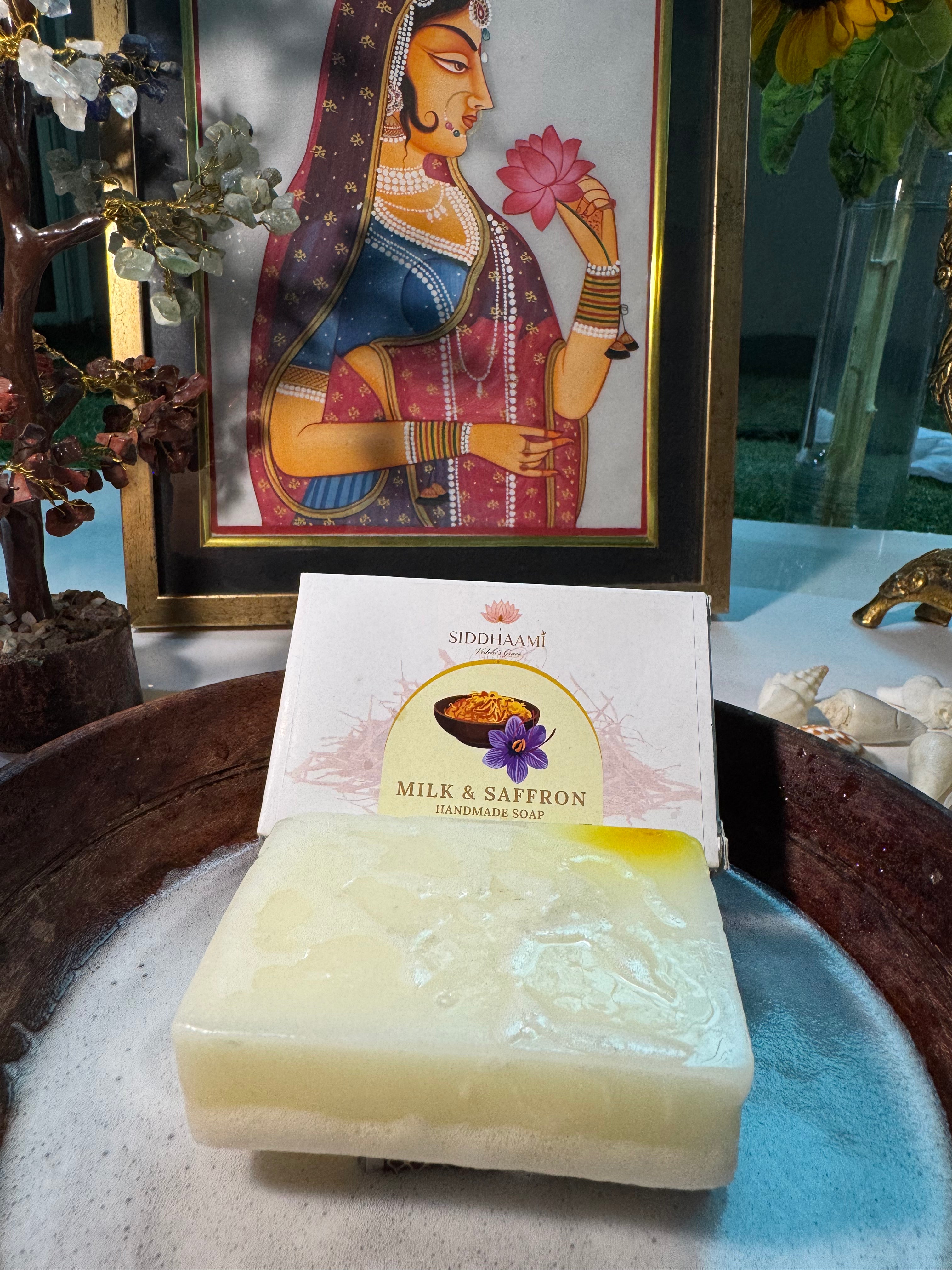 MILK & SAFFRON SOAP